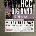 HCC Big Band   featuring Marco Matias am sábado, 29.11.2025 HCC Big Band   featuring Marco Matias am sábado, 29.11.2025
