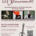 13. Gitarrennacht im Schlosspark Krumke am sábado, 29.08.2026